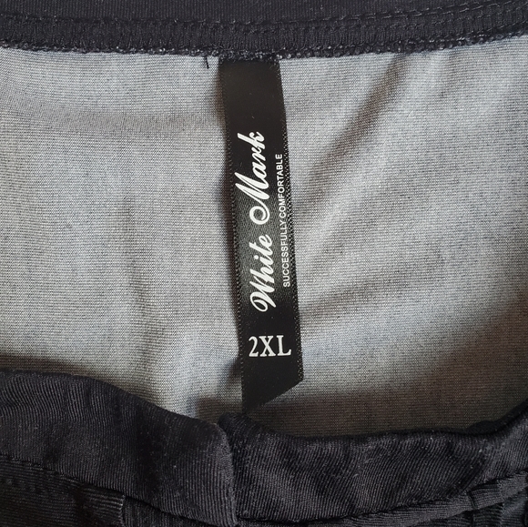 🚫SOLD🚫 White Mark Dulce Tunic Top Plus Size 2X - Picture 8 of 10